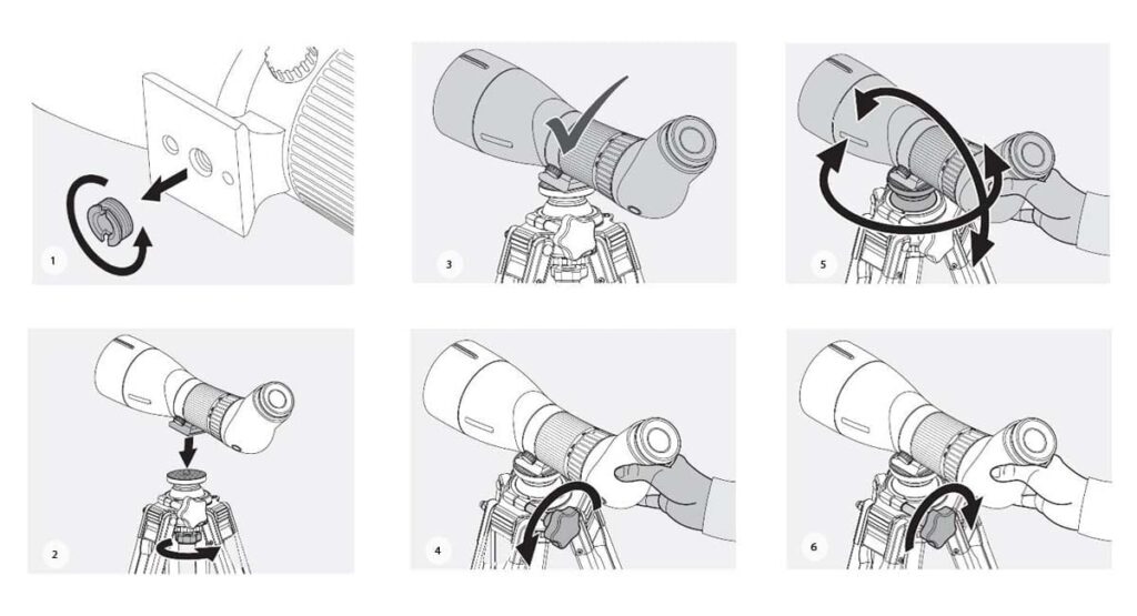 Instrucciones de uso ATX Swarovski Optik