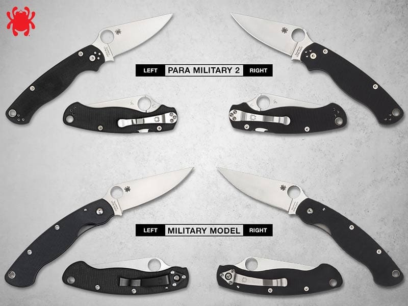 Navajas Spyderco para zurdos | Military y Paramilitary