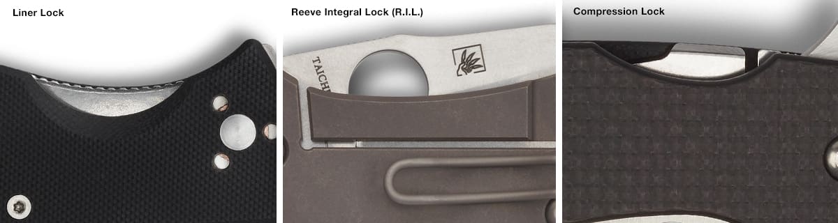 Bloqueos lateriales | Navajas Spyderco