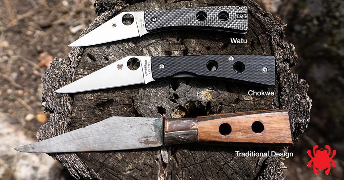 Navajas Chokwe y Watu de Spyderco | Esteller