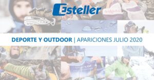 Apariciones deporte y outdoor Esteller - julio