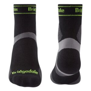 Calcetines trailrunning de Bridgedale para hombre-merino-caña-media