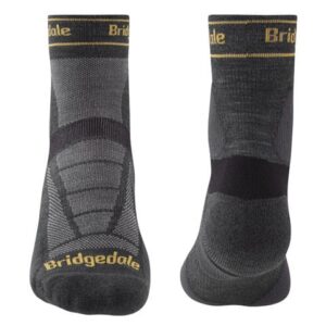Calcetines trailrunning de Bridgedale para hombre-merino-caña-media