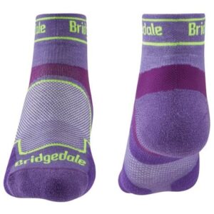 Calcetines trailrunning de Bridgedale para mujer de coolmaxo y caña baja